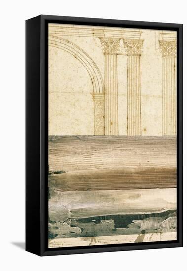 Architectural Detail II-Evan J. Locke-Framed Stretched Canvas