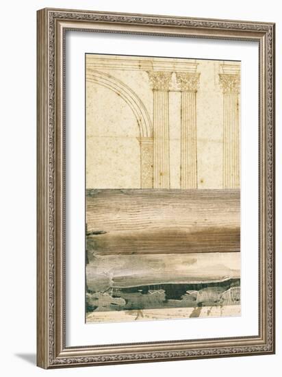 Architectural Detail II-Evan J. Locke-Framed Art Print