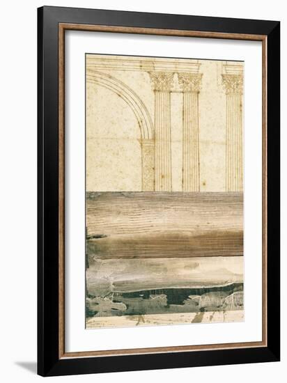 Architectural Detail II-Evan J. Locke-Framed Art Print