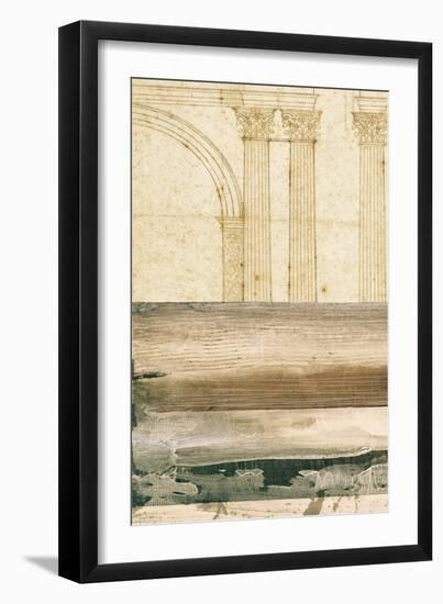 Architectural Detail II-Evan J. Locke-Framed Art Print