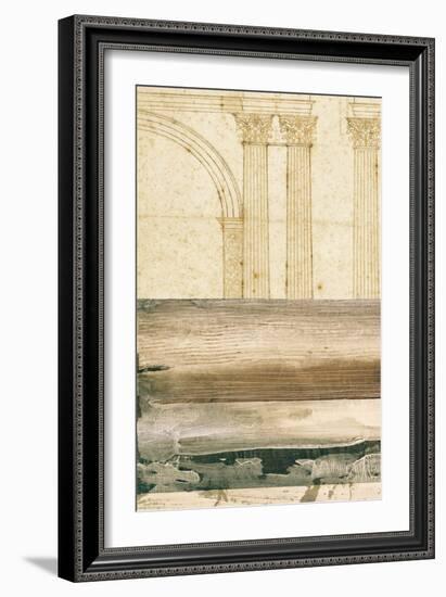 Architectural Detail II-Evan J. Locke-Framed Art Print