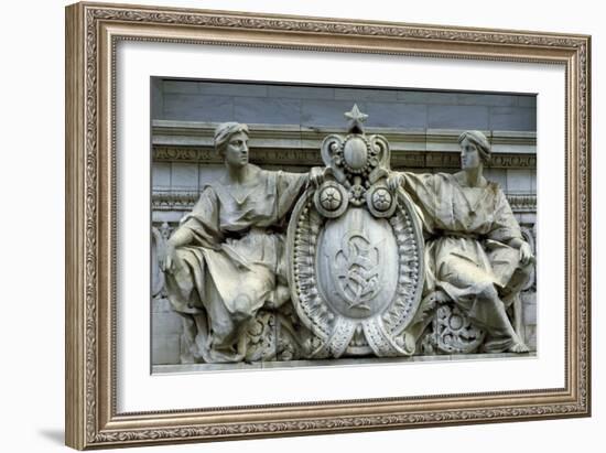 Architectural detail in Washington, D.C.-Carol Highsmith-Framed Art Print