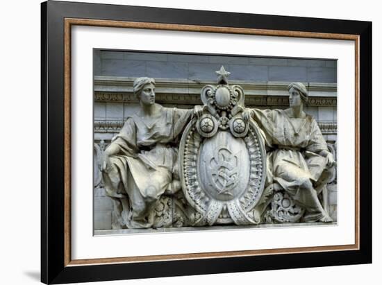 Architectural detail in Washington, D.C.-Carol Highsmith-Framed Art Print