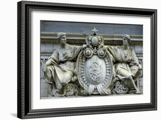 Architectural detail in Washington, D.C.-Carol Highsmith-Framed Art Print