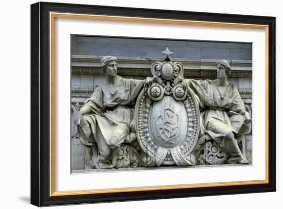 Architectural detail in Washington, D.C.-Carol Highsmith-Framed Art Print