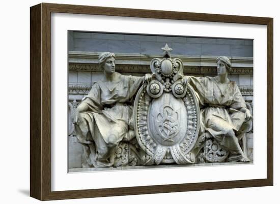 Architectural detail in Washington, D.C.-Carol Highsmith-Framed Art Print