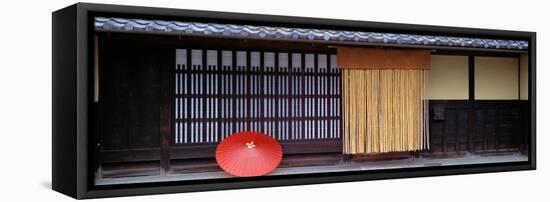 Architectural Detail Kita-Ku Kyoto Japan-null-Framed Stretched Canvas