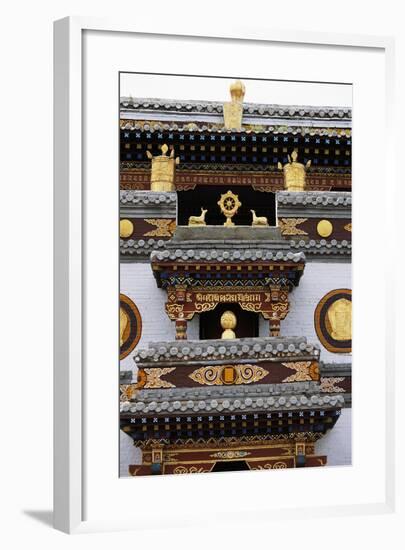 Architectural Detail of Facade of Laviran Temple-null-Framed Giclee Print