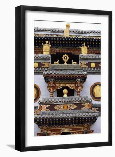 Architectural Detail of Facade of Laviran Temple-null-Framed Giclee Print