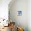 Architectural Details of Santorini - Traditional Cycladic Style-Maugli-l-Mounted Photographic Print displayed on a wall