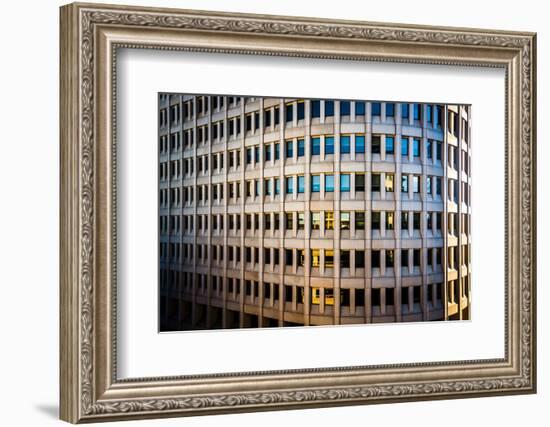 Architectural Details of the Brandywine Building Taken in Downtown Wilmington, Delaware.-Jon Bilous-Framed Photographic Print