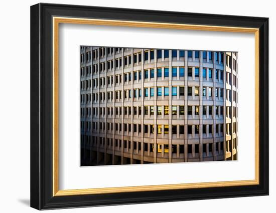 Architectural Details of the Brandywine Building Taken in Downtown Wilmington, Delaware.-Jon Bilous-Framed Photographic Print