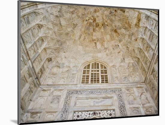 Architectural details, Taj Mahal, Agra, India-Adam Jones-Mounted Photographic Print