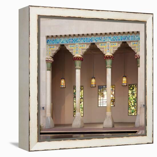Architectural Elements from Laurelton Hall, Oyster Bay, New York, c.1905-Louis Comfort Tiffany-Framed Premier Image Canvas