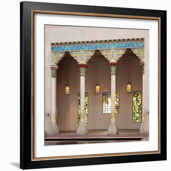 Architectural Elements from Laurelton Hall, Oyster Bay, New York, c.1905-Louis Comfort Tiffany-Framed Photographic Print