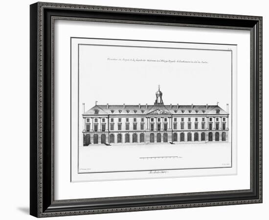 Architectural Elevation II-null-Framed Art Print