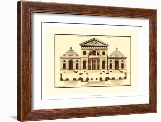 Architectural Facade VI-Jean Deneufforge-Framed Art Print