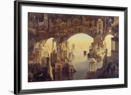 Architectural Fantasy-Carl Laubin-Framed Giclee Print