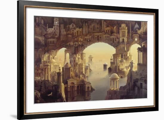 Architectural Fantasy-Carl Laubin-Framed Giclee Print