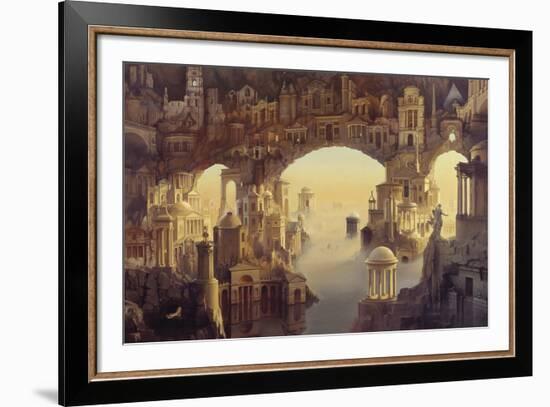 Architectural Fantasy-Carl Laubin-Framed Giclee Print