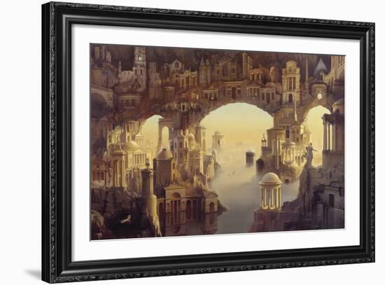 Architectural Fantasy-Carl Laubin-Framed Giclee Print