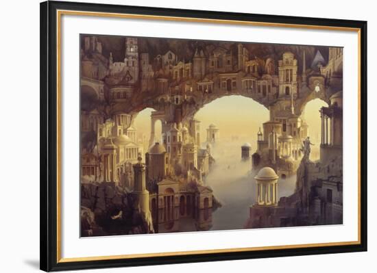 Architectural Fantasy-Carl Laubin-Framed Giclee Print