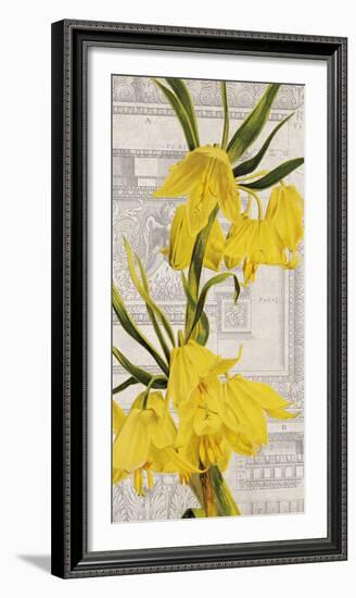 Architectural Flower I-Maria Mendez-Framed Giclee Print