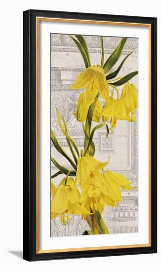 Architectural Flower I-Maria Mendez-Framed Giclee Print