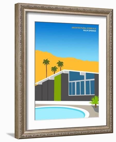 Architectural Icons 010-THE Studio-Framed Giclee Print