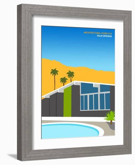 Architectural Icons 010-THE Studio-Framed Giclee Print