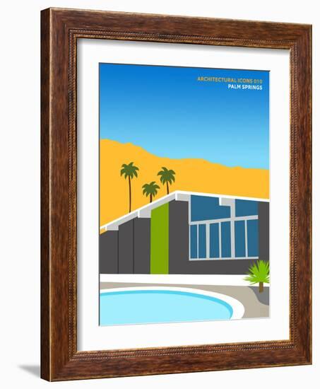 Architectural Icons 010-THE Studio-Framed Giclee Print