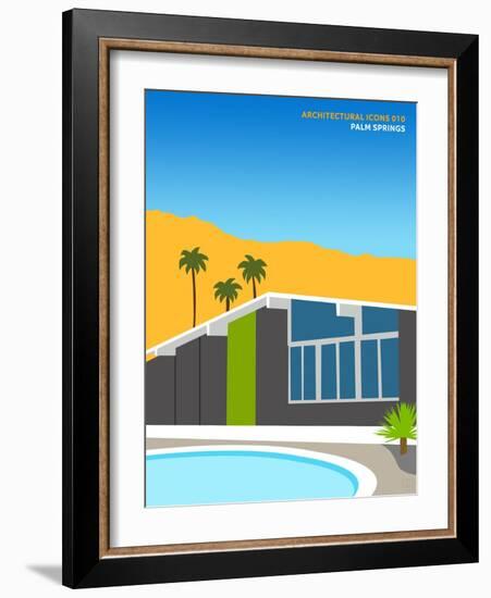 Architectural Icons 010-THE Studio-Framed Giclee Print