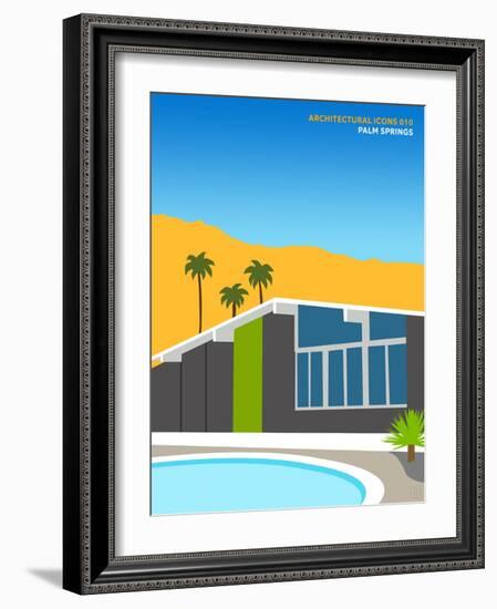 Architectural Icons 010-THE Studio-Framed Giclee Print