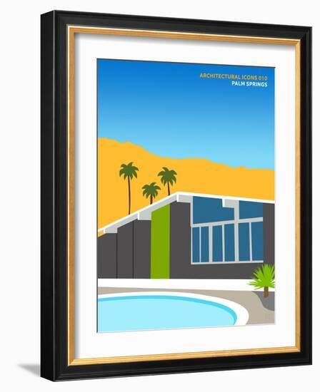Architectural Icons 010-THE Studio-Framed Giclee Print