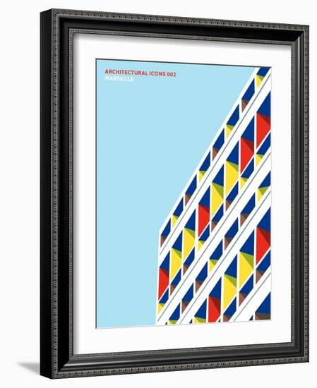 Architectural Icons 2-THE Studio-Framed Giclee Print