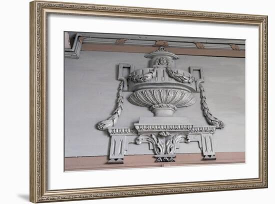 Architectural Marble Frieze, St Paul's Abbey-null-Framed Giclee Print