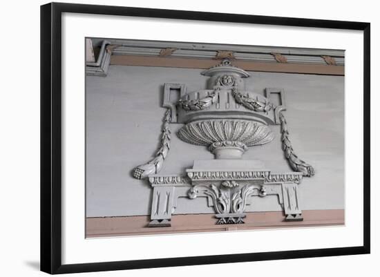 Architectural Marble Frieze, St Paul's Abbey--Framed Giclee Print