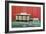 Architectural Model of Building-null-Framed Art Print