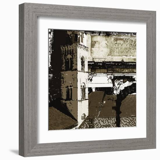 Architectural Renaissance II-Noah Li-Leger-Framed Giclee Print