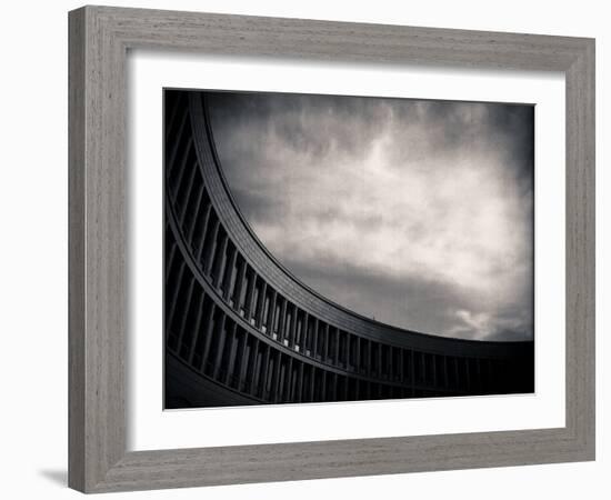 Architectural Study of Lines and Sky-Edoardo Pasero-Framed Photographic Print