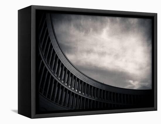 Architectural Study of Lines and Sky-Edoardo Pasero-Framed Premier Image Canvas