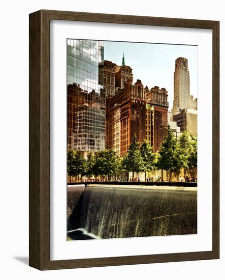 Architecture and Buildings, 9/11 Memorial, 1Wtc, Manhattan, New York City, United States, USA-Philippe Hugonnard-Framed Photographic Print