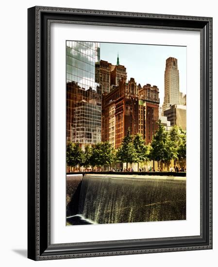 Architecture and Buildings, 9/11 Memorial, 1Wtc, Manhattan, New York City, United States, USA-Philippe Hugonnard-Framed Photographic Print