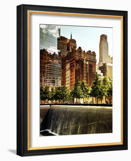 Architecture and Buildings, 9/11 Memorial, 1Wtc, Manhattan, New York City, United States, USA-Philippe Hugonnard-Framed Photographic Print