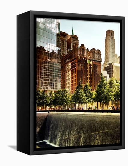 Architecture and Buildings, 9/11 Memorial, 1Wtc, Manhattan, New York City, United States, USA-Philippe Hugonnard-Framed Premier Image Canvas