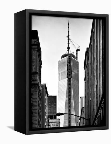 Architecture and Buildings, One World Trade Center (1WTC), Manhattan, New York, USA-Philippe Hugonnard-Framed Premier Image Canvas