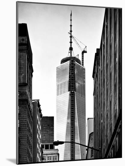 Architecture and Buildings, One World Trade Center (1WTC), Manhattan, New York, USA-Philippe Hugonnard-Mounted Photographic Print