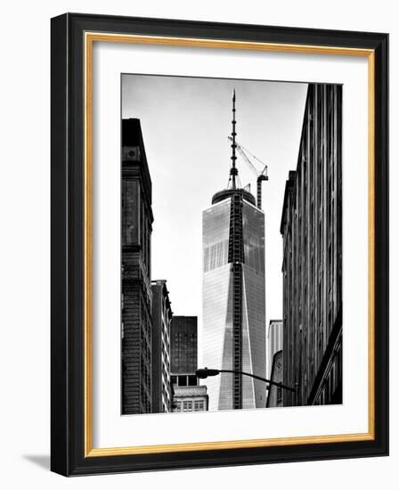 Architecture and Buildings, One World Trade Center (1WTC), Manhattan, New York, USA-Philippe Hugonnard-Framed Photographic Print