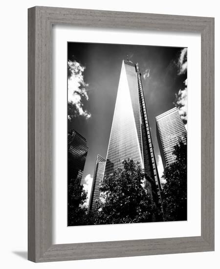 Architecture and Buildings, One World Trade Center (1WTC), Manhattan, New York, USA-Philippe Hugonnard-Framed Photographic Print