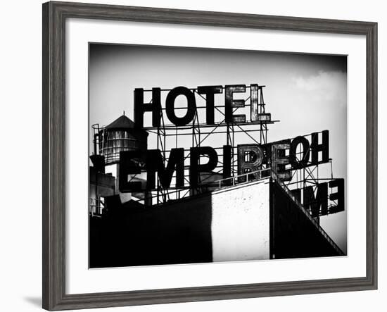 Architecture and Buildings, Rooftop, Hotel Empire, Upper West Side of Manhattan, Broadway, New York-Philippe Hugonnard-Framed Photographic Print